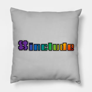 Geeks 4 Peace - #include Pillow