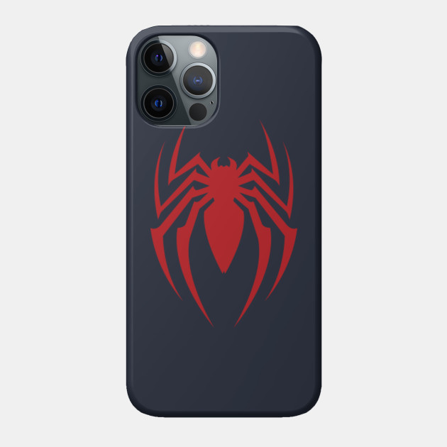 red spider - Spiderman Into The Spiderverse - Phone Case
