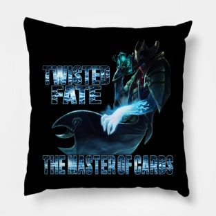 The Master Of Cards Pillow