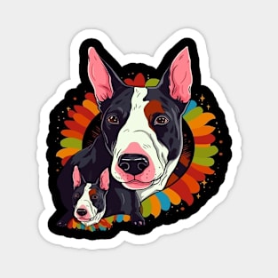 Bull Terrier Fathers Day Magnet