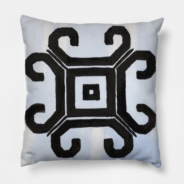 Meness Zime Pillow by lindaursin