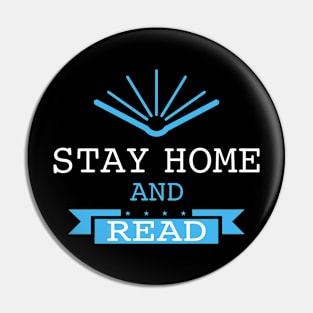 Stay Home and Read Pin