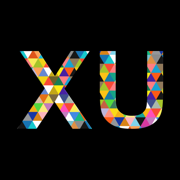 Xu, name, typography by Furashop