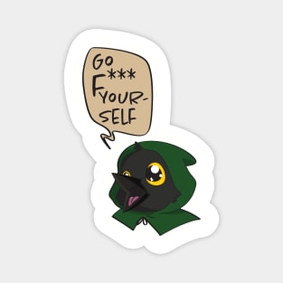 Kiri the Kenku: Go F*** Yourself Magnet