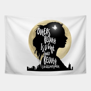 Outer beauty Tapestry