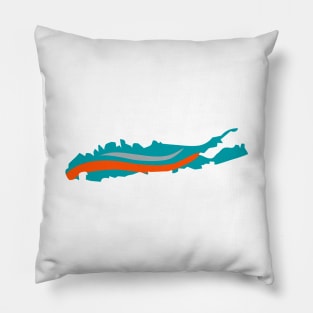 Waves on Long Island Pillow