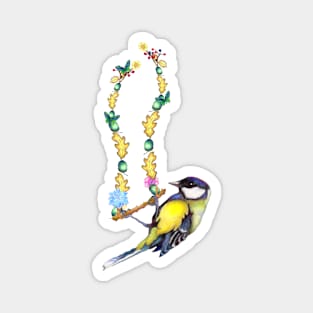 Nature Bird Swing Magnet