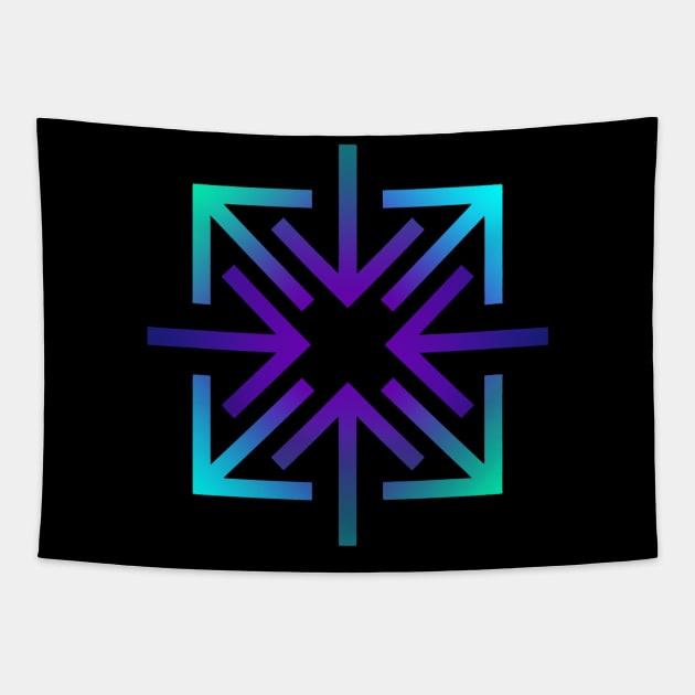 E Symbol N°5 Tapestry by couleur365