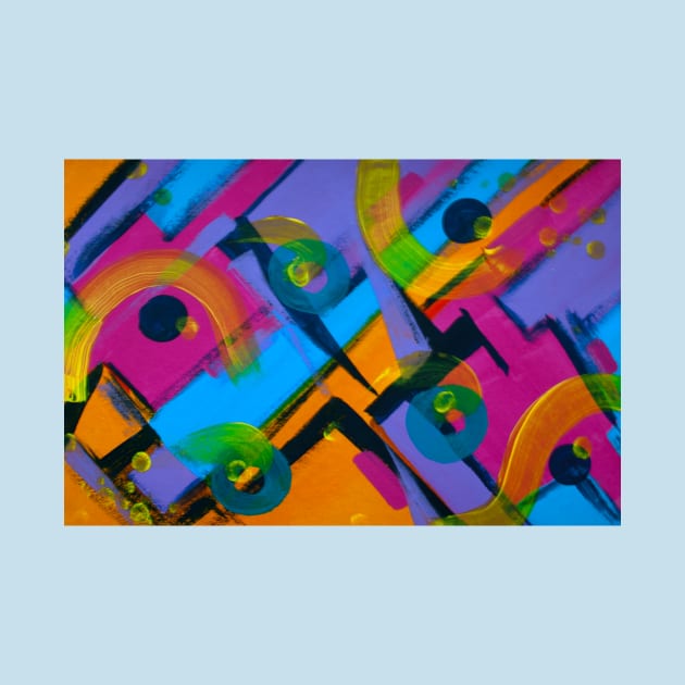 Abstract Art Kandinsky Style by JeLoTall