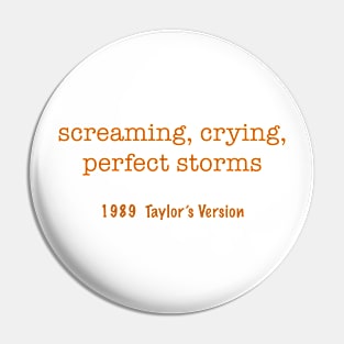 1989 Taylor's Version Pin