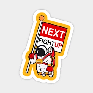 NextFightUp Astronaut Magnet