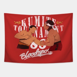 low blow kumite vintage Tapestry