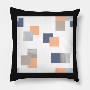 Geomatric square pattern Sky Pillow