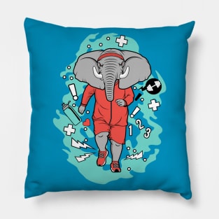 Elephant Jogging Pillow