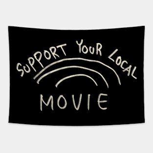 Support Your Local Movie Tapestry