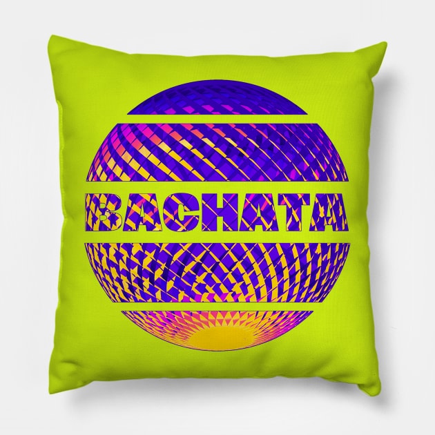 Bachata colorful Pillow by Bailamor