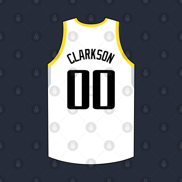 Jordan Clarkson Utah Jersey Qiangy by qiangdade