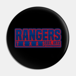 Texas Rangers 02 Pin