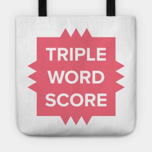 Triple Word Scorer Tote