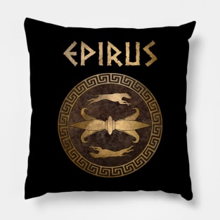 Epirus Ancient Greece Pyrrhus of Epirus Symbol Pillow