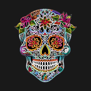 Cinco de Mayo Day Of the Dead Sugar Skull T-Shirt