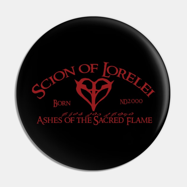 Scion of Lorelei - Ash Pin by kira_elric