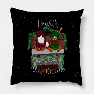 Hearth and Gnome Pillow