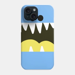 Blue Monster Mouth Phone Case