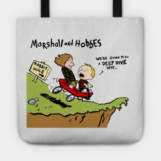 Marshall and Hobbes Tote