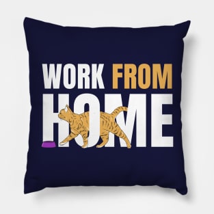 Work From Home Cat Pillow