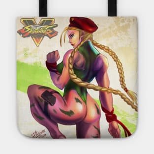 Cammy from Street Fighter Tote