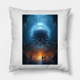 alien rebirth Pillow