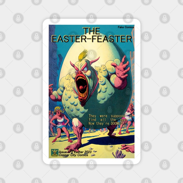 The Easter Feaster Comic 1 Magnet by Copper City Dungeon
