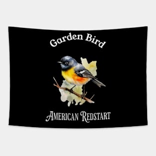 Garden Bird American RedStart Tapestry