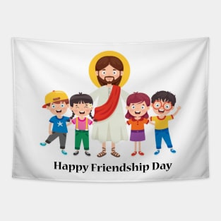 HAPPY FRIENDSHIP DAY Tapestry