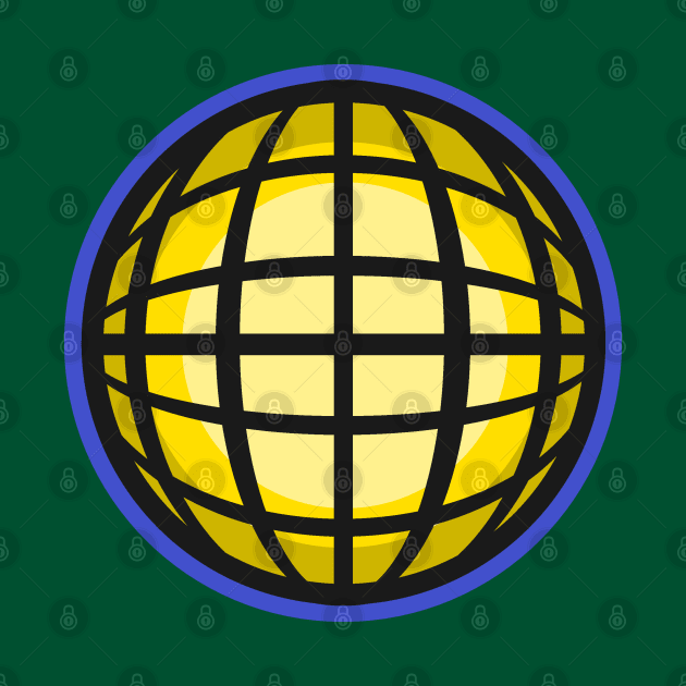 Planeteer Globe by Zapt Art