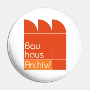 Bauhaus #62 Pin