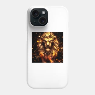 GOLDEN MASTER LION Phone Case