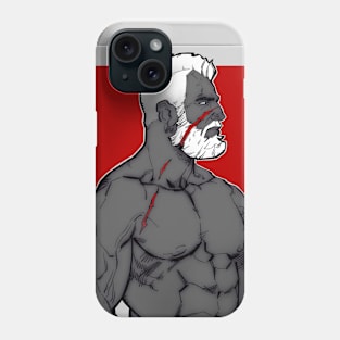 Red Scar Phone Case