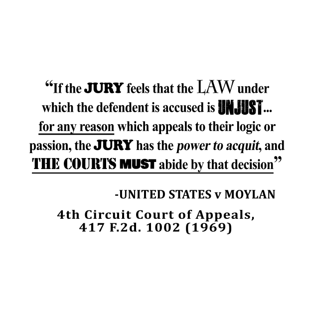 Jury Nullification Case Law Quote by sovereign120