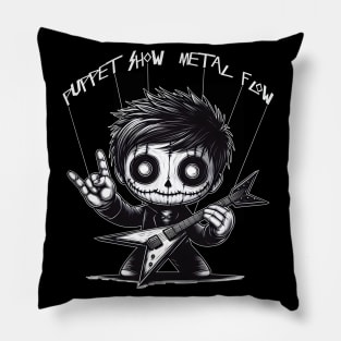 Cute and Metalhead Creepy Puppet Pillow