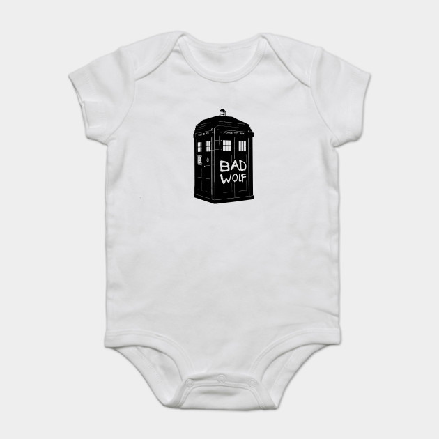 Dr Who Bad Wolf Doctor Who Onesie Teepublic