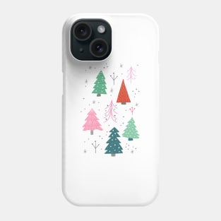 Christmas Tree Forest Phone Case