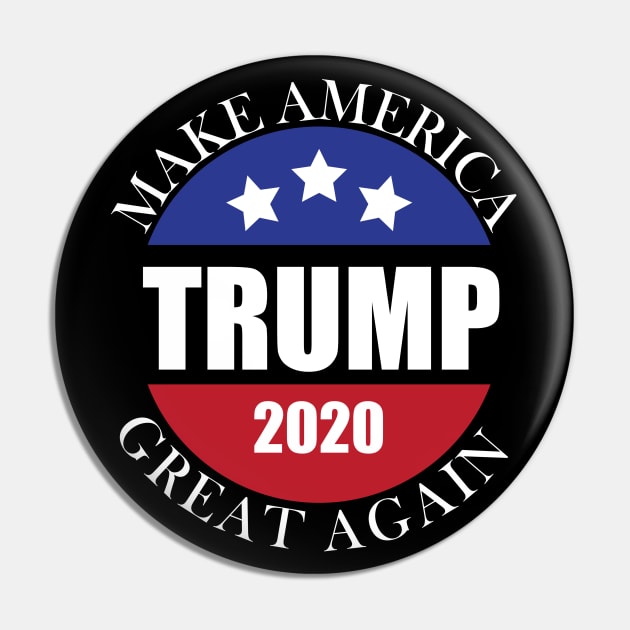 Trump 2020 Make America Great Again Pin by G! Zone