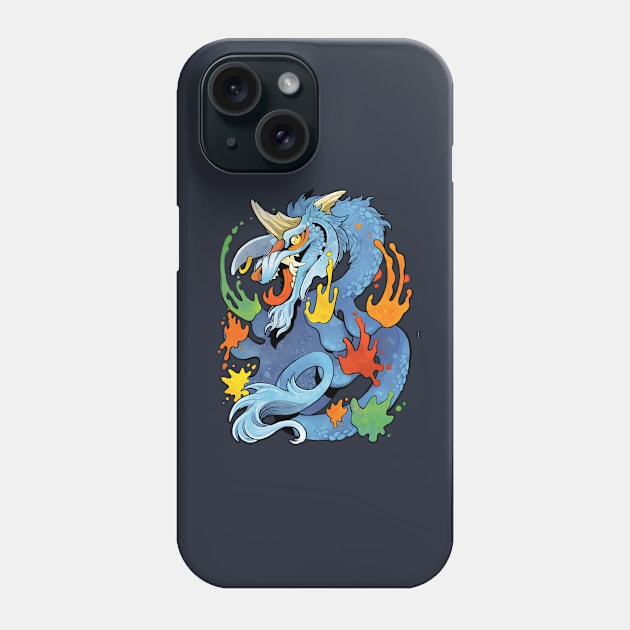 Fingerpaint Scribblemon Phone Case by ScribbleJay