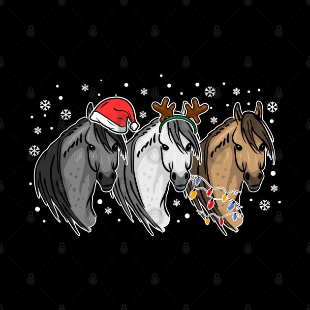 Christmas Horses by KsuAnn