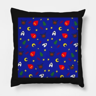 cryptid pattern Pillow