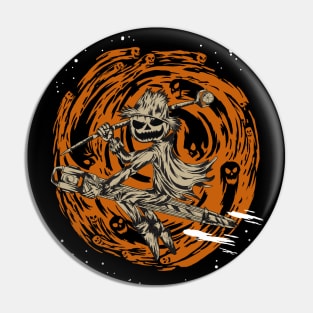 Halloween Surveyor Pin