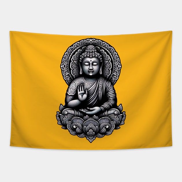 Buddha Tapestry by Sobalvarro