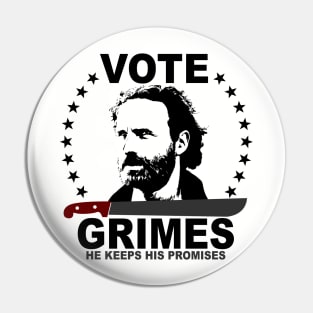 Vote Grimes He Keeps His Promises Pin